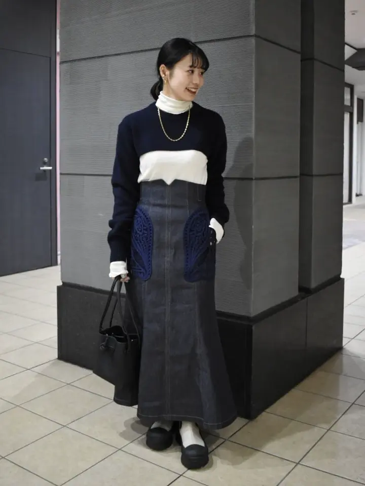 INSCRIRE(アンスクリア)】 Elbow Patch Cropped Knit｜PARIGOT ONLINE
