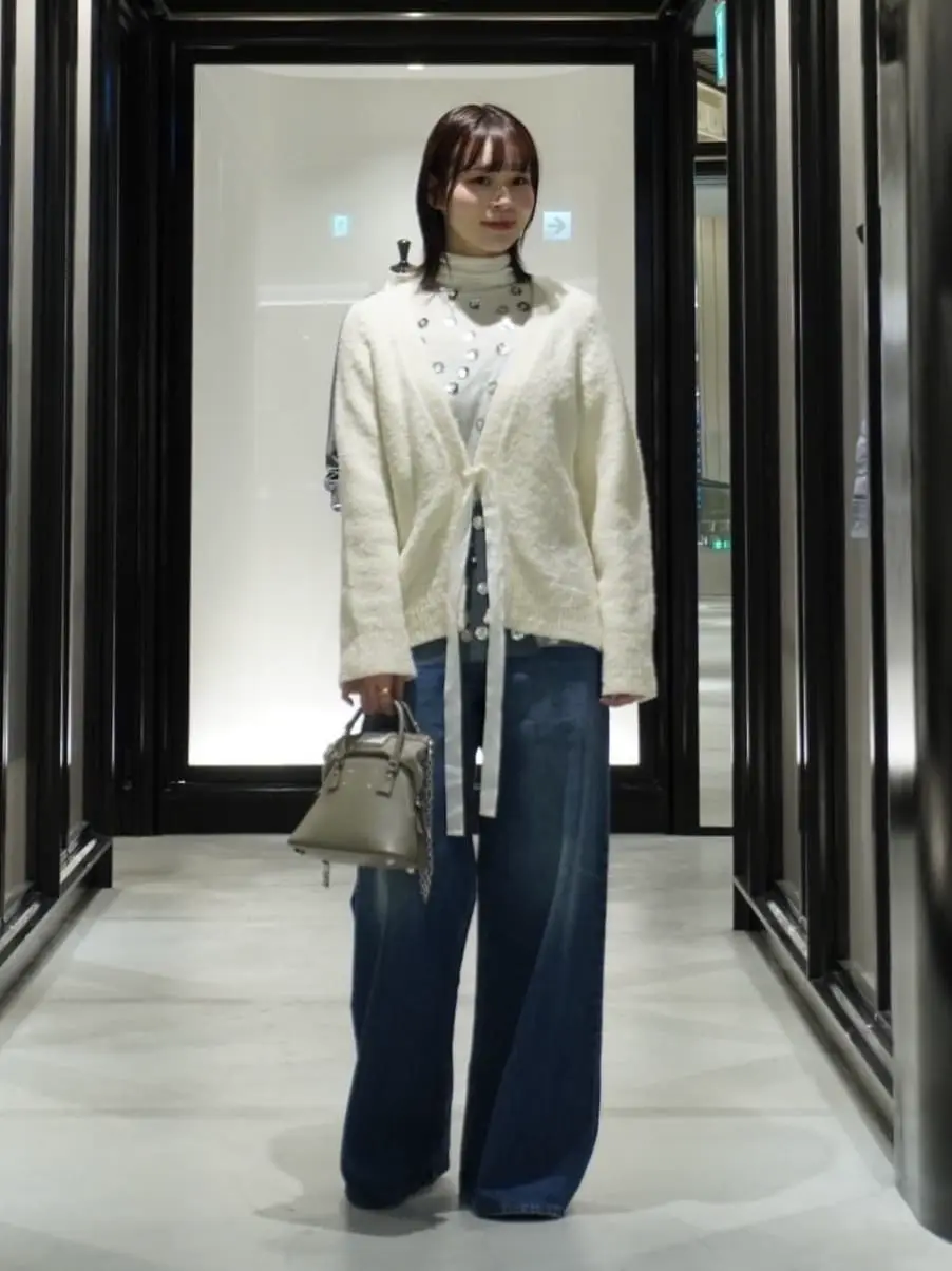 Chloe(クロエ)】 デニム製ワイドレッグジーンズ｜PARIGOT ONLINE