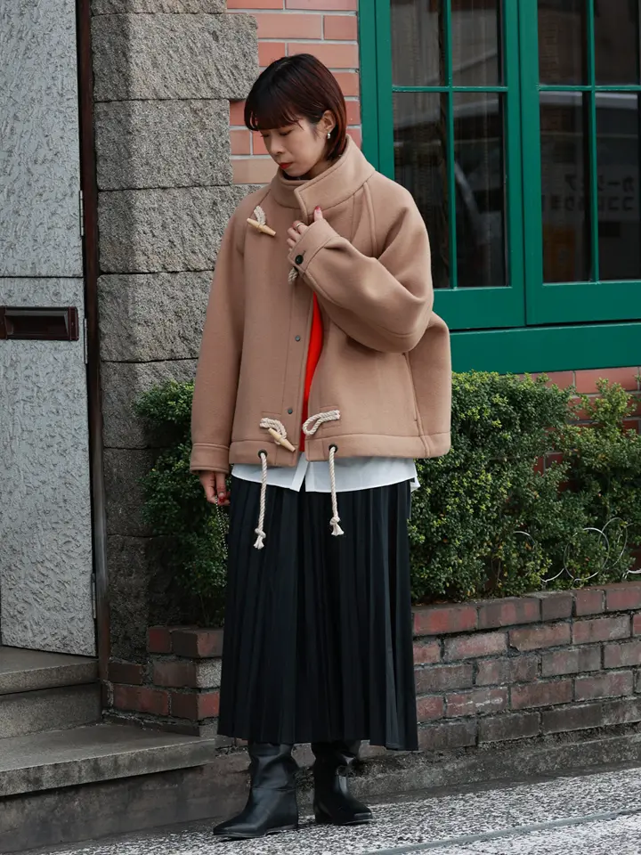 HYKE(ハイク)】 ×foot the coacher SHORT ZIPWALLET(with Ball Chain