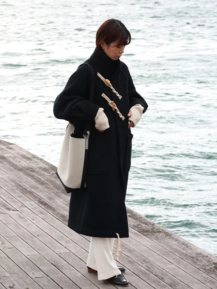 HYKE(ハイク)】 DOUBLE FACE DUFFEL COAT｜PARIGOT ONLINE（パリゴ