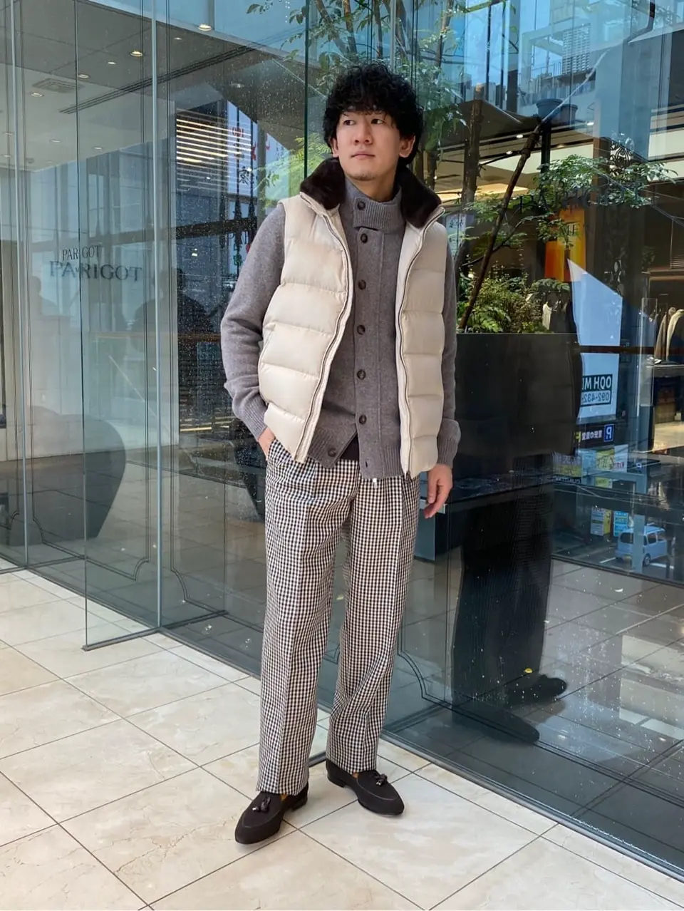 最終値下げ￼【HERNO】ベージュダブルジッパーダウンベスト 最終値下げ￼【HERNO】ベージュダブルジッパーダウンベスト 最終値下げ