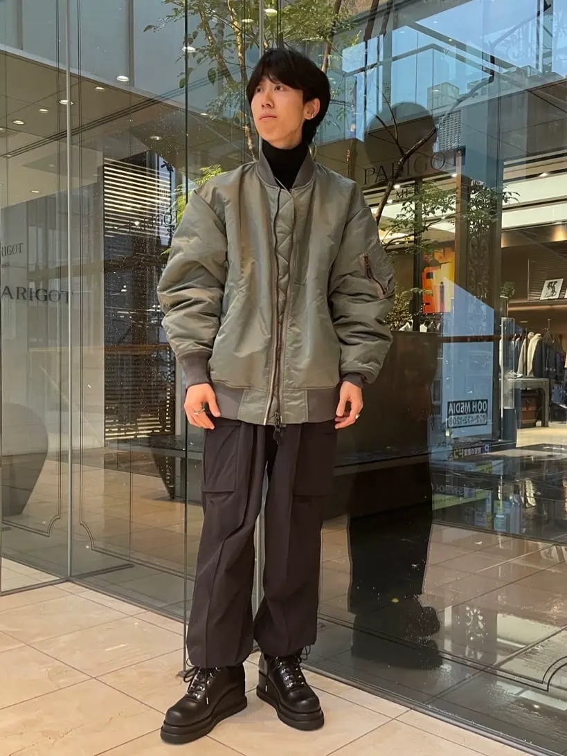 HYKE(ハイク)】≪Genderless≫TYPE MA-1 JACKET｜PARIGOT ONLINE