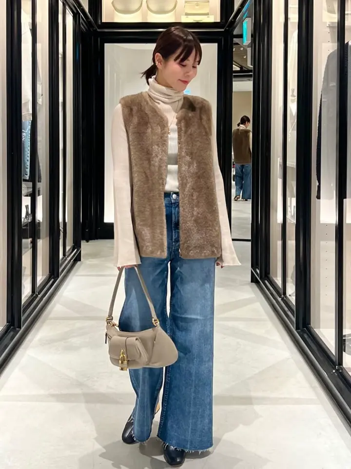 Lou Andrea(ルーアンドレア)】 ファージップベスト｜PARIGOT ONLINE