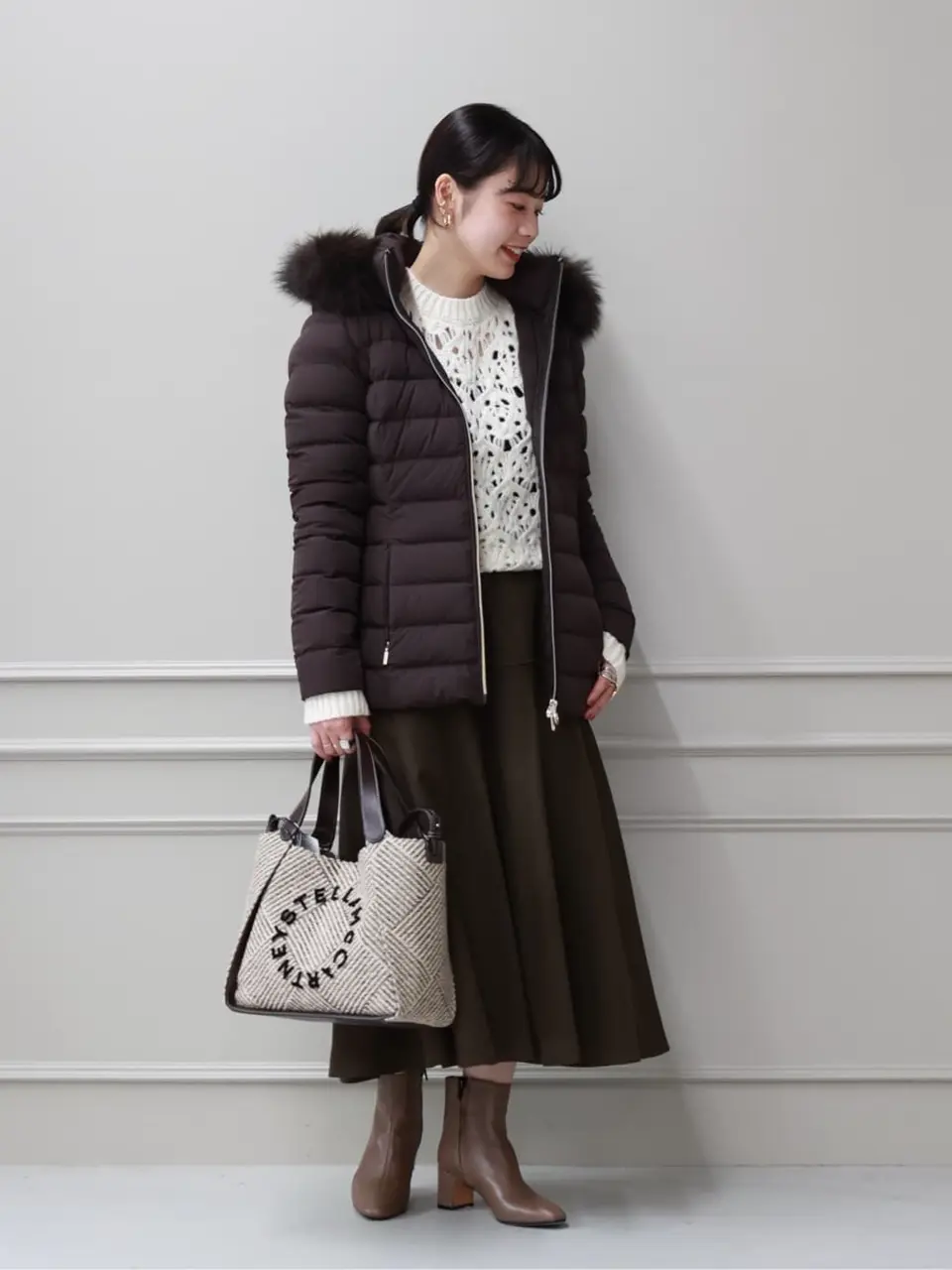 Chloe(クロエ)】 ウールニット製フィットセーター｜PARIGOT ONLINE