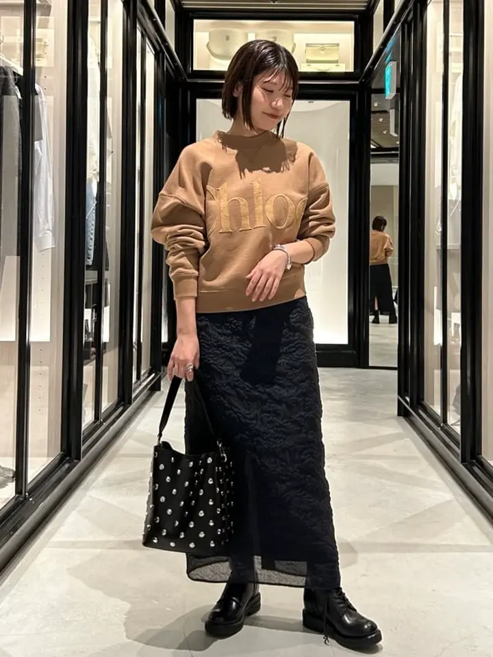 Chloe(クロエ)】 コットンフリース製スウェット｜PARIGOT ONLINE