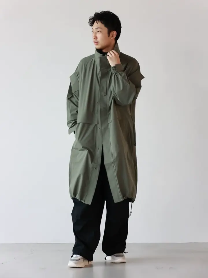 HYKE ハイク PERTEX SHELL COAT ミリタリーコート HYKE(ハイク)】 ≪Genderless≫PERTEX SHELL COAT｜PARIGOT