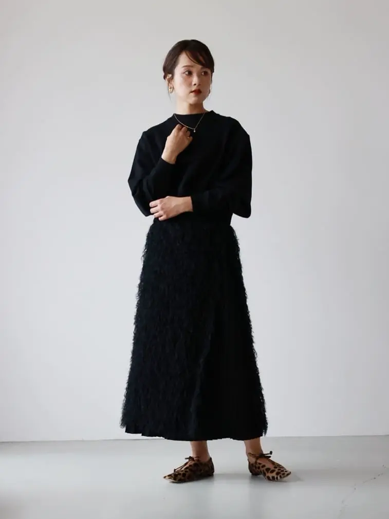 HYKE(ハイク)】 FRINGE SKIRT｜PARIGOT ONLINE（パリゴオンライン）