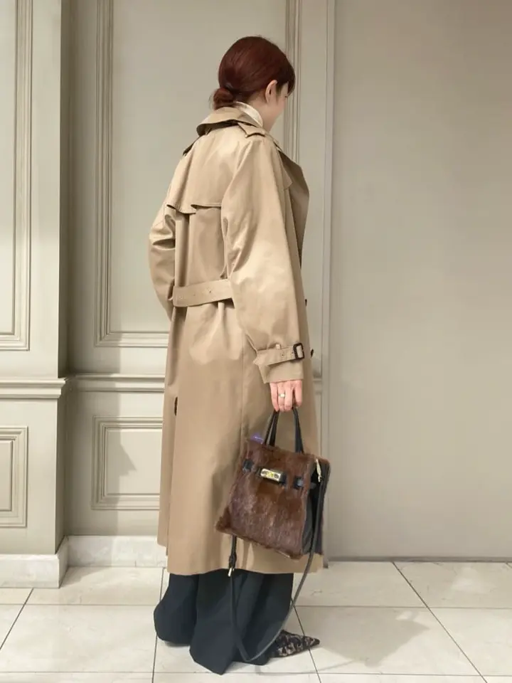 HYKE ハイク　トレンチコート　スリムフィット　1 キャメル　ライナー付 147833643_o2.jpg?