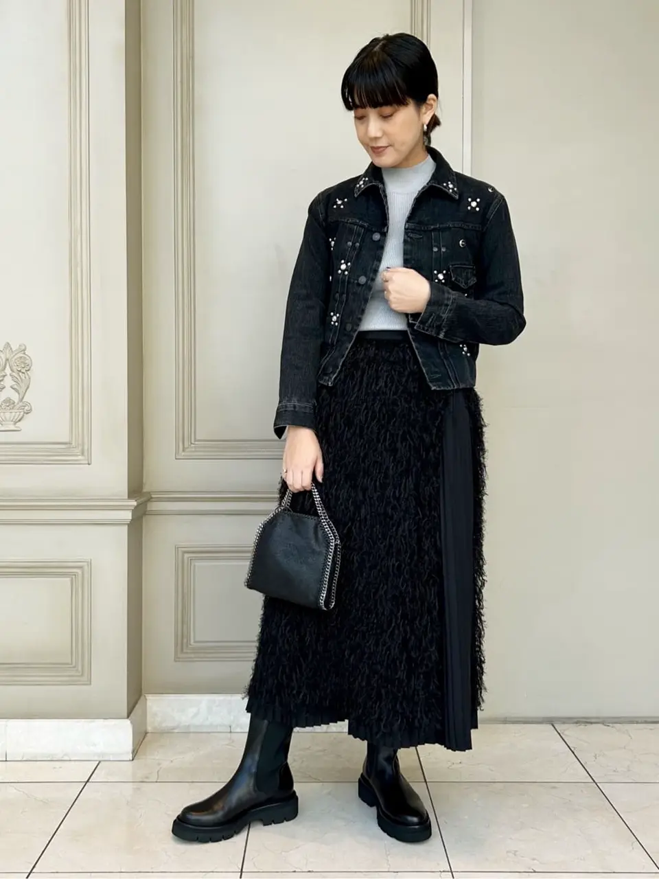 HYKE(ハイク)】 FRINGE SKIRT｜PARIGOT ONLINE（パリゴオンライン）