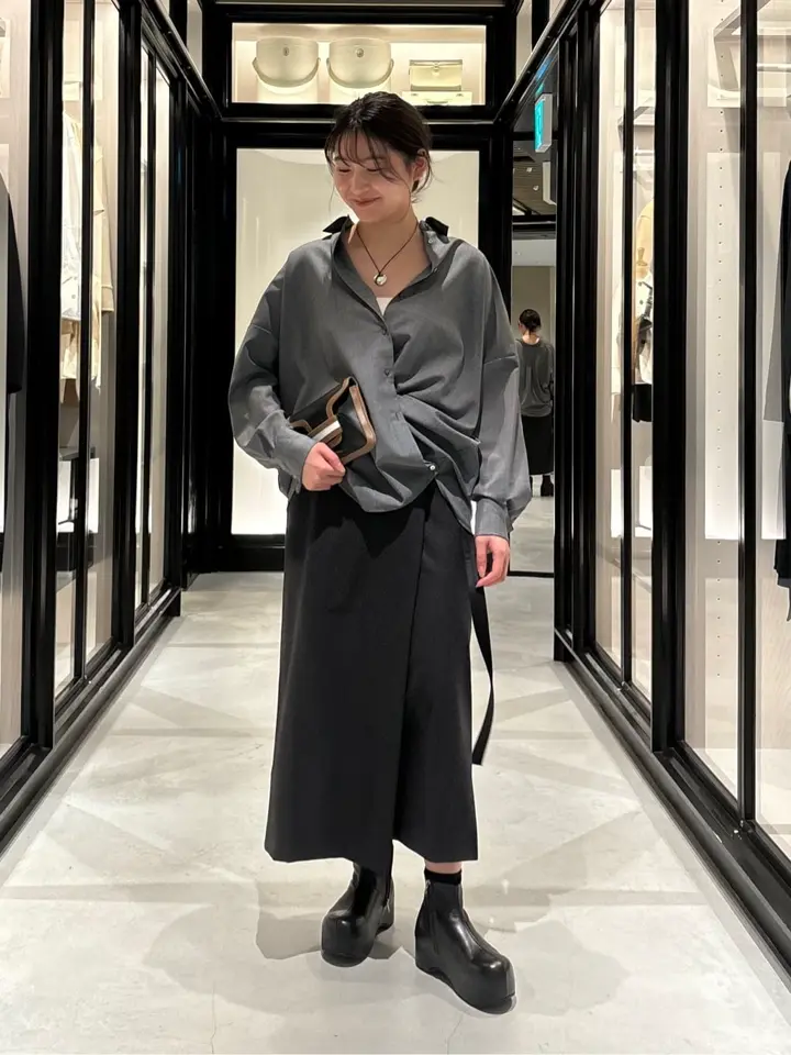 MARNI(マルニ)】 ブラック レザー製 チャンキー クロッグブーツ