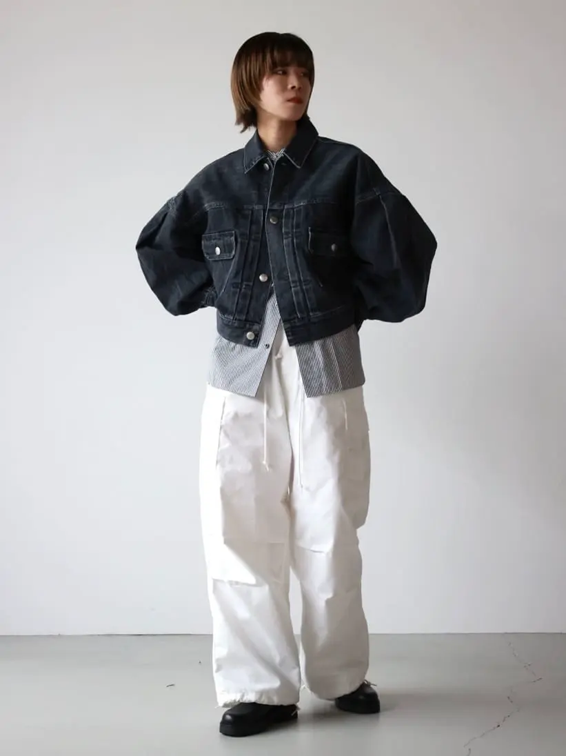 HYKE(ハイク)】BALOON SLEEVE DENIM JACKET/TYPE2｜PARIGOT ONLINE