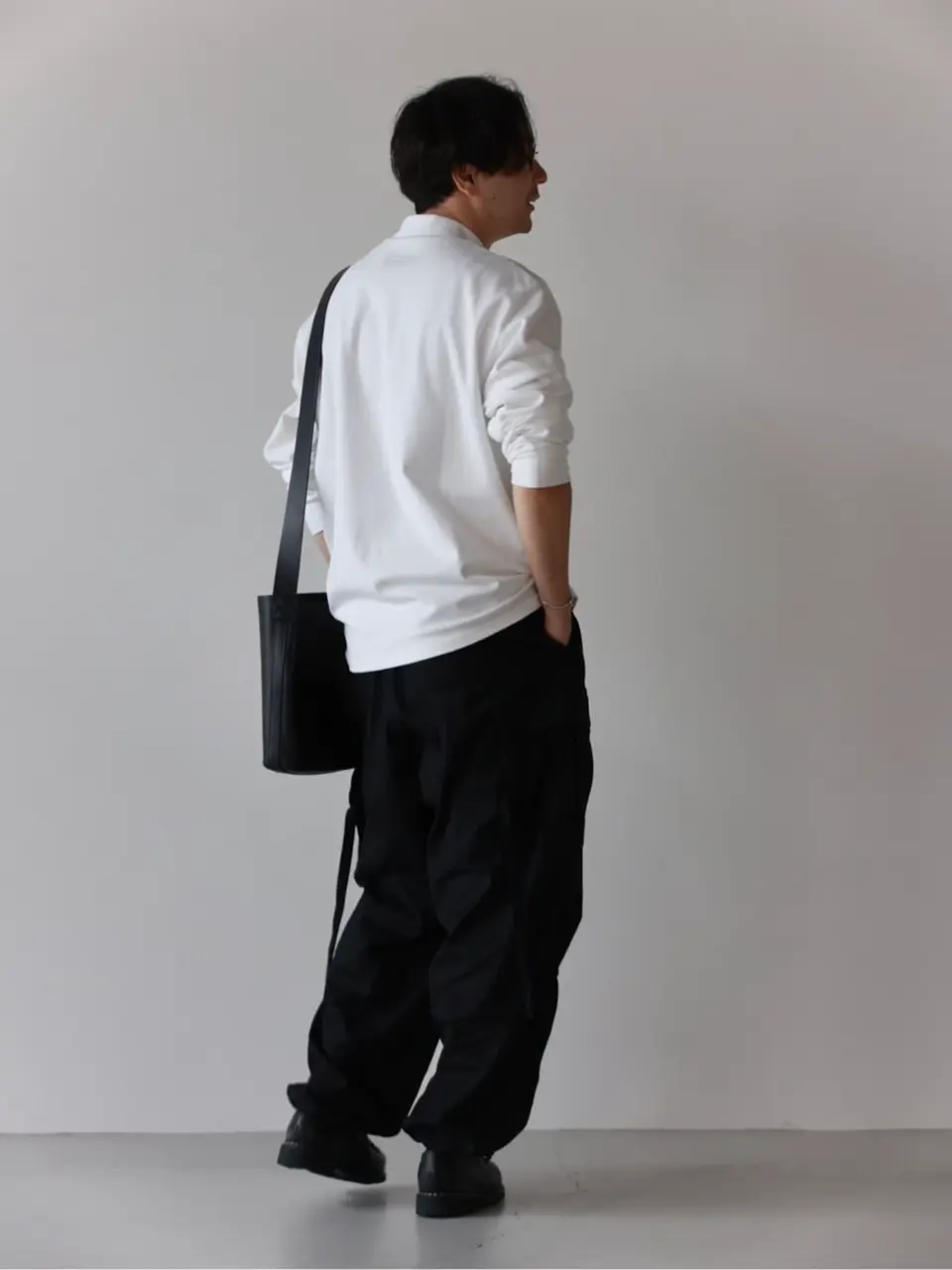 HYKE(ハイク)】 ≪GENDERLESS≫MOCK NECK LONG-SLV TEE｜PARIGOT