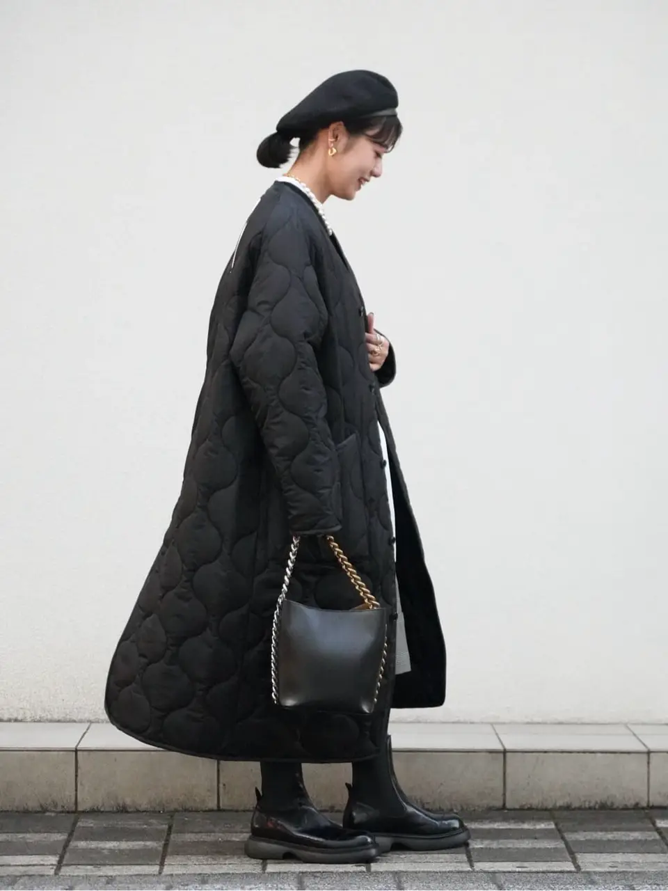 HYKE(ハイク)】 WIDE RIBBED CROPPED VEST｜PARIGOT ONLINE（パリゴ