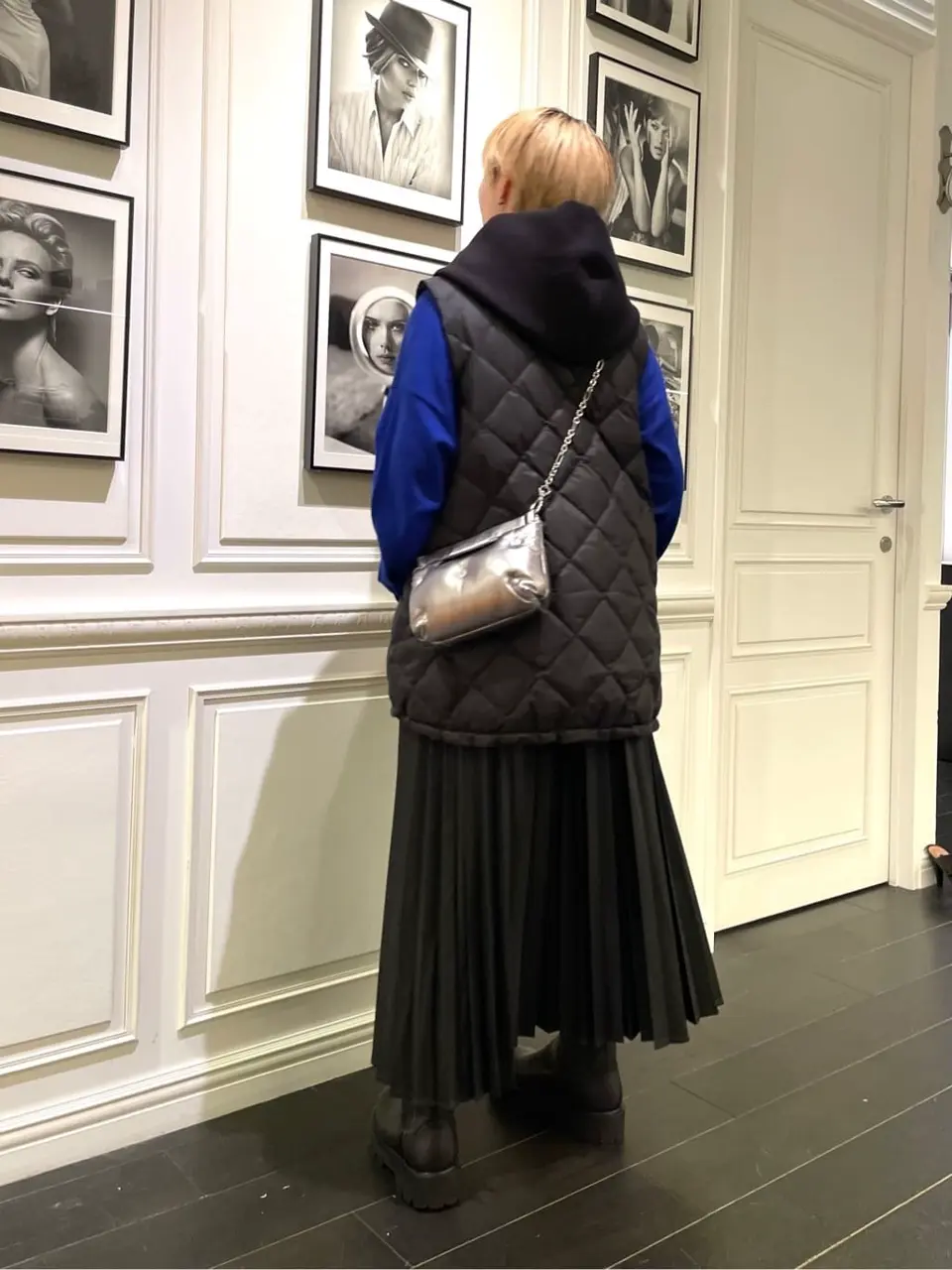 Maison Margiela(メゾンマルジェラ)】 グラム スラム チェーンクラッチ