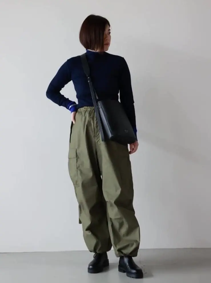 HYKE(ハイク)】 LEATHER MILITARY BAG(SMALL SIZE)｜PARIGOT ONLINE