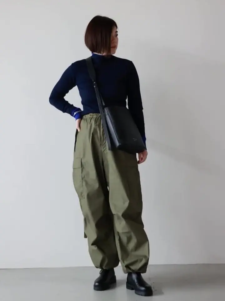 HYKE(ハイク)】 LEATHER MILITARY BAG(SMALL SIZE)｜PARIGOT ONLINE