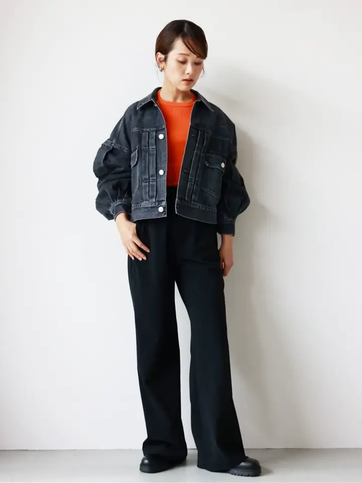 HYKE(ハイク)】BALOON SLEEVE DENIM JACKET/TYPE2｜PARIGOT ONLINE