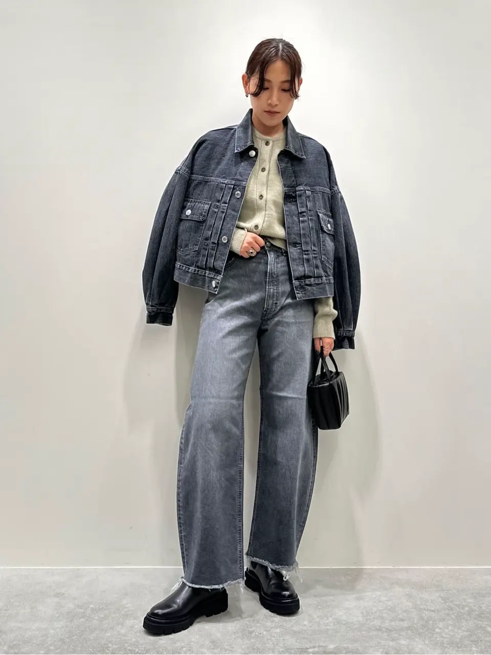 HYKE(ハイク)】BALOON SLEEVE DENIM JACKET/TYPE2｜PARIGOT ONLINE