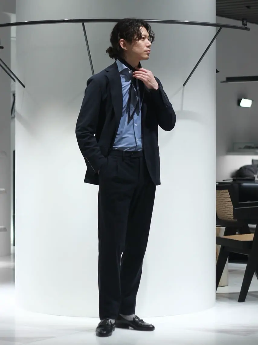 <試着のみ>LARDINI easy wearウォッシャブル ブラウンスーツ50 試着のみ>LARDINI easy wearウォッシャブル ブラウンスーツ50