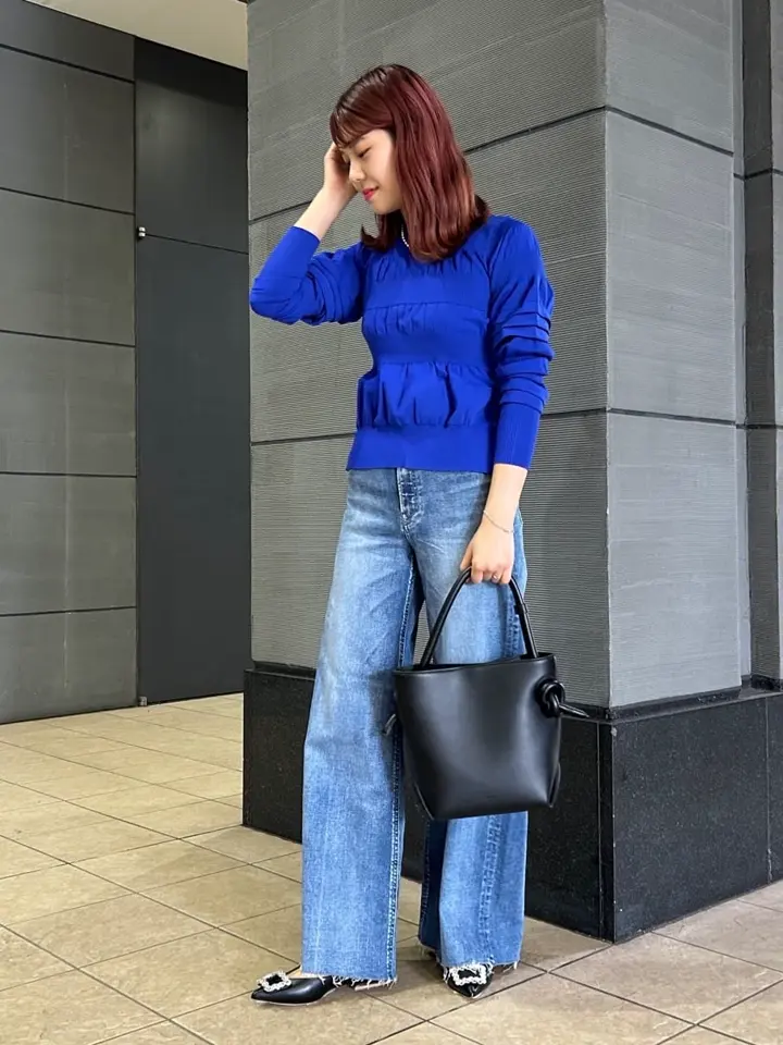 【ENFOLD】24AW　新品タグ付き　ＢＵＭＰＹ　ＰＵＬＬＯＶＥＲ　38グレー 11012300HS7302710010001