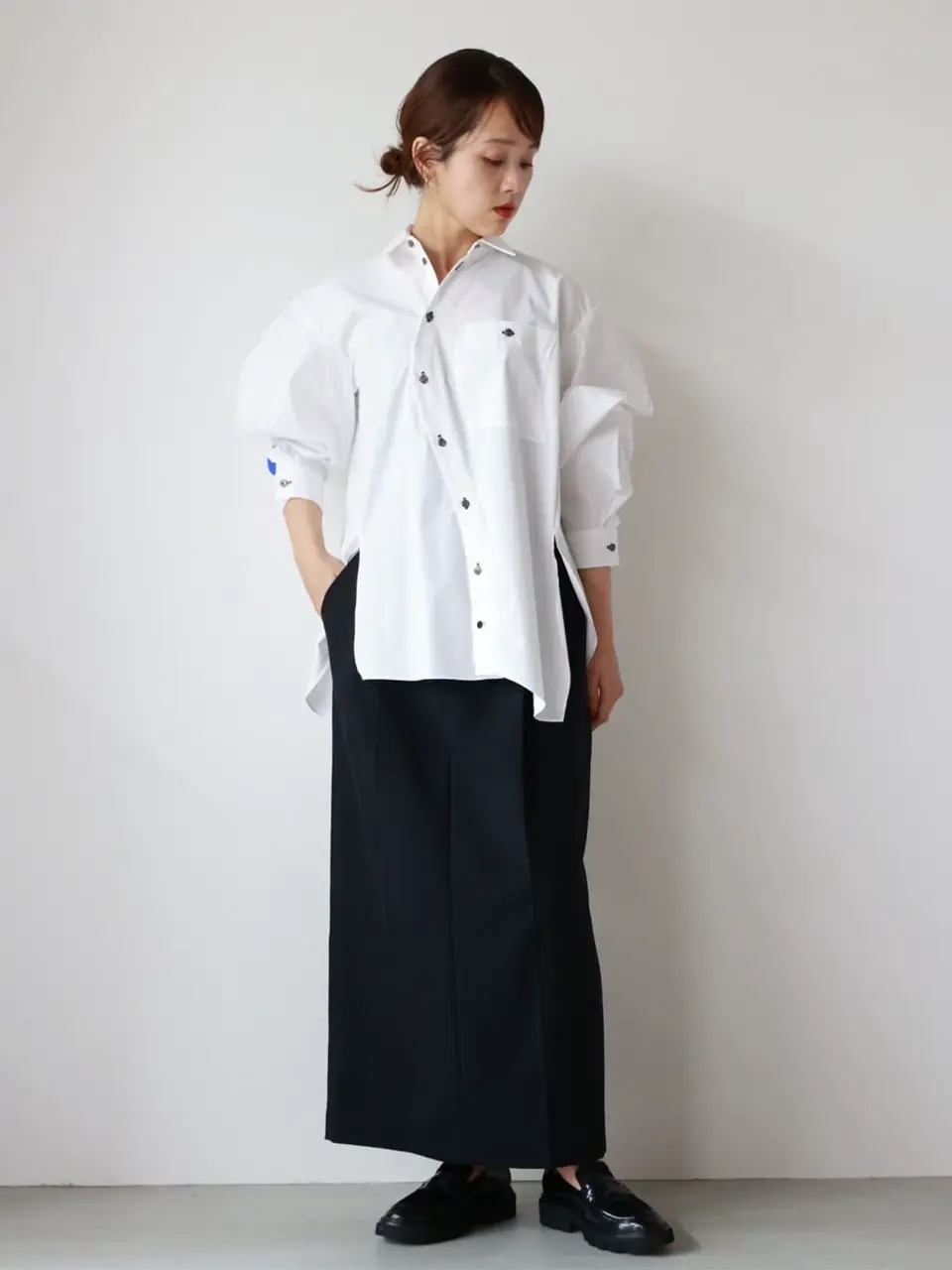 ENFOLD(エンフォルド)】 DOUBLE-WAIST SKIRT｜PARIGOT ONLINE（パリゴ 