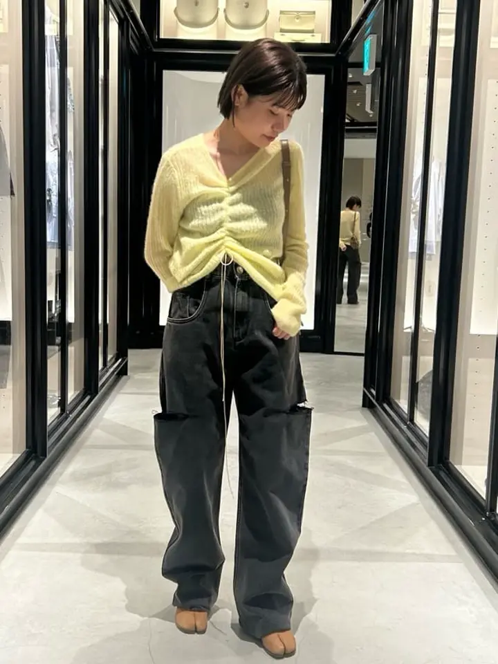 Maison Margiela(メゾンマルジェラ)】 デニムジーンズ スラッシュ