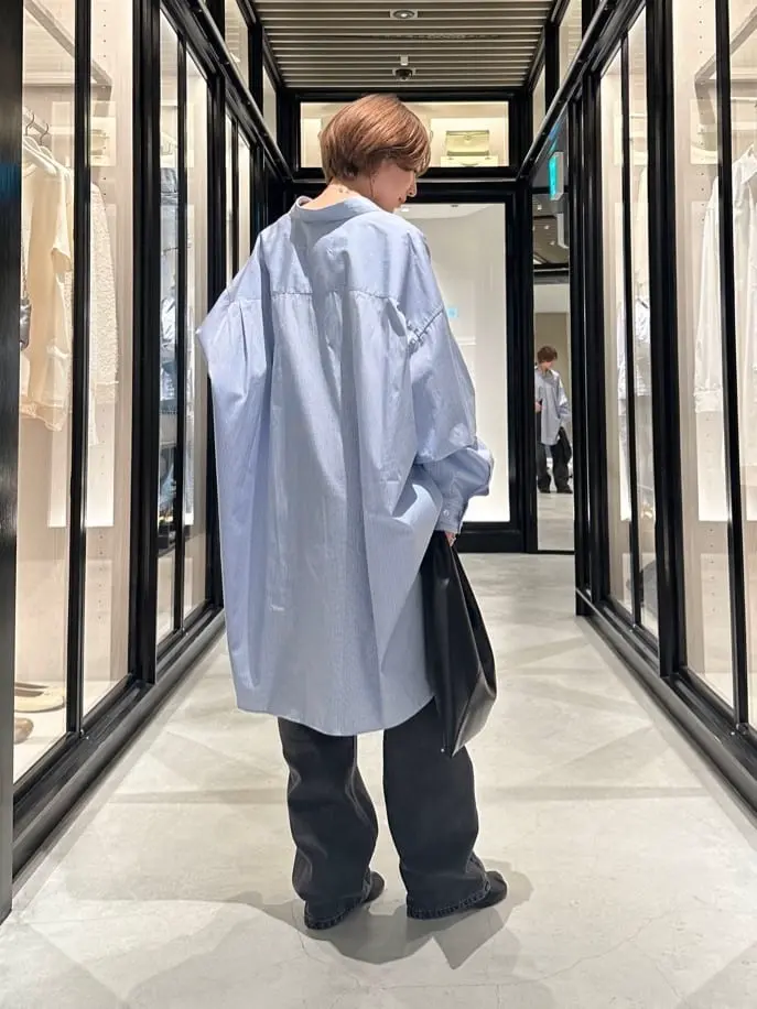 Maison Margiela(メゾンマルジェラ)】 コットンポプリン ピン