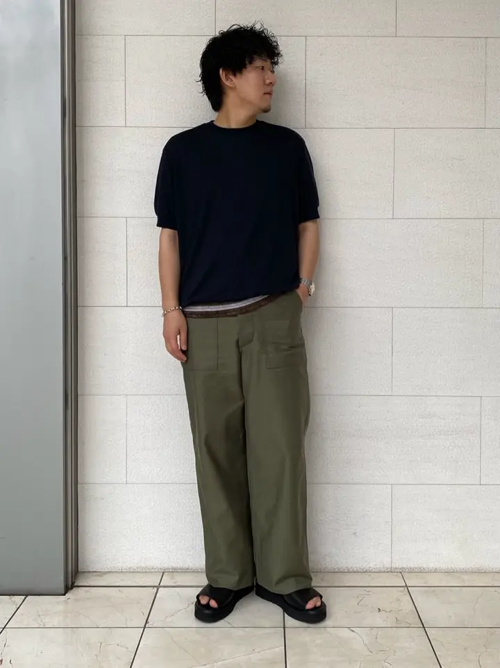 HYKE(ハイク)】 BACK SATIN BAKER PANTS｜PARIGOT ONLINE（パリゴ