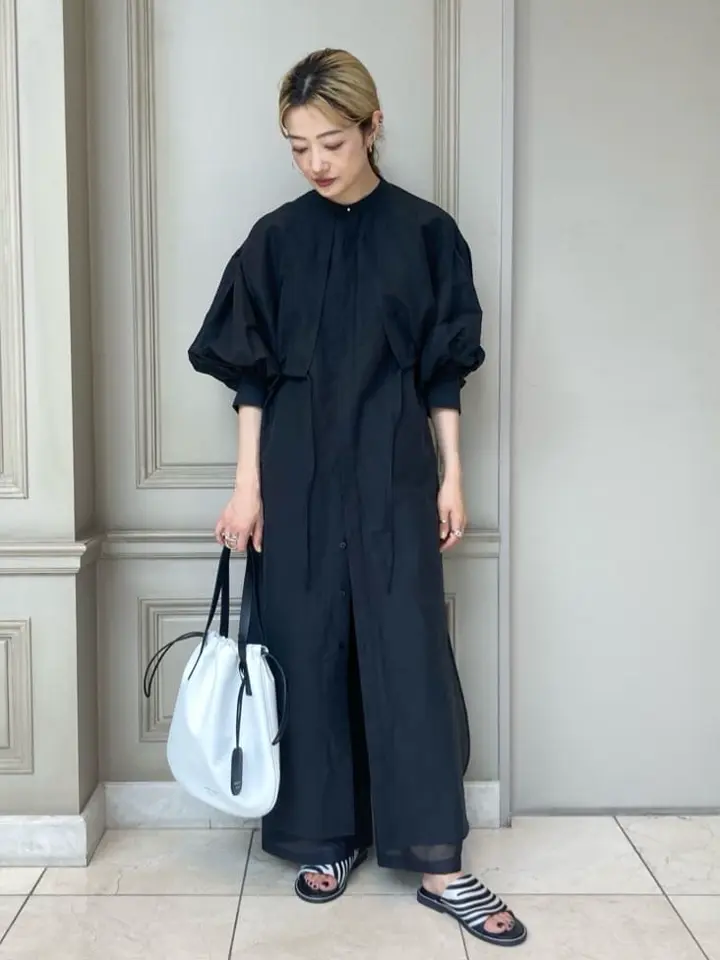 HYKE(ハイク)】 C/L BALLOON SLEEVE DRESS｜PARIGOT ONLINE（パリゴ
