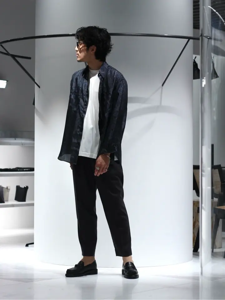 MARKAWARE(マーカウェア)】 PARIGOT別注 PEGTOP TROUSERS｜PARIGOT