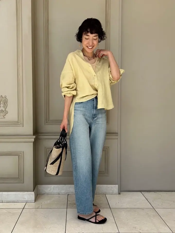 YANUK(ヤヌーク)】 Trick Really Light ボーイズストレート LEA