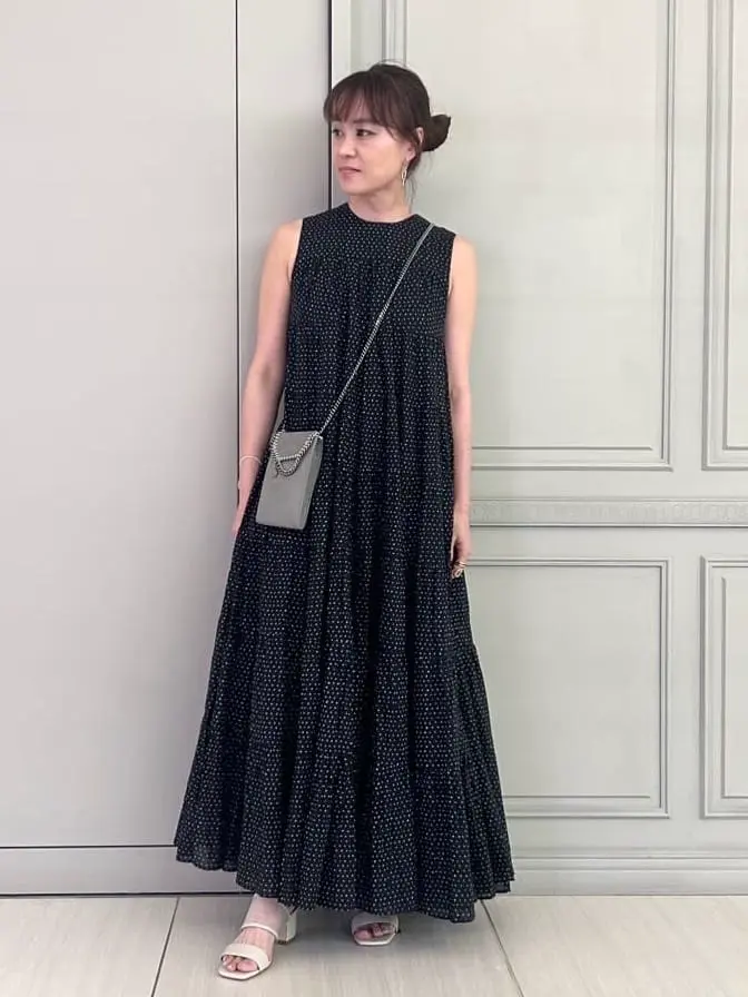 ステラマッカートニー　フリルブラウス　シルク　ハンガリー製　パフスリーブ　黒 STELLA McCARTNEY(ステラ・マッカートニー)】 ファラベラ スパンコール