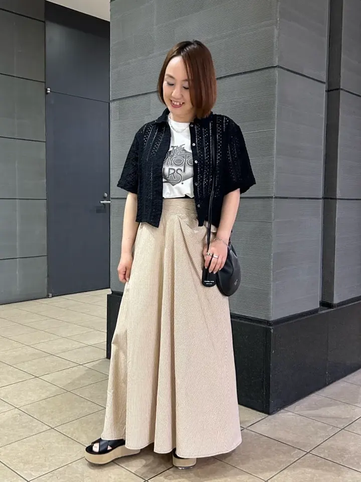 PHOTOCOPIEU(フォトコピュー)】 MIROSLAVA DRAPED SKIRT｜PARIGOT