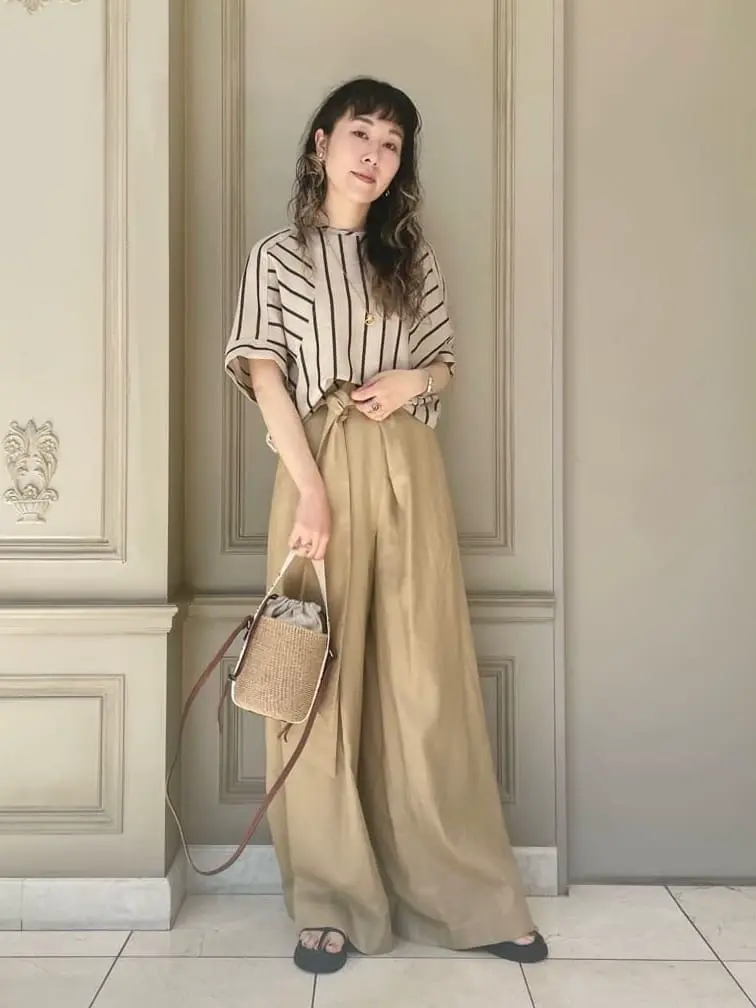 HYKE(ハイク)】 LINEN WIDE LEG PANTS|PARIGOT ONLINE(パリゴ HYKE(ハイク)】 LINEN WIDE LEG PANTS|PARIGOT ONLINE(パリゴ