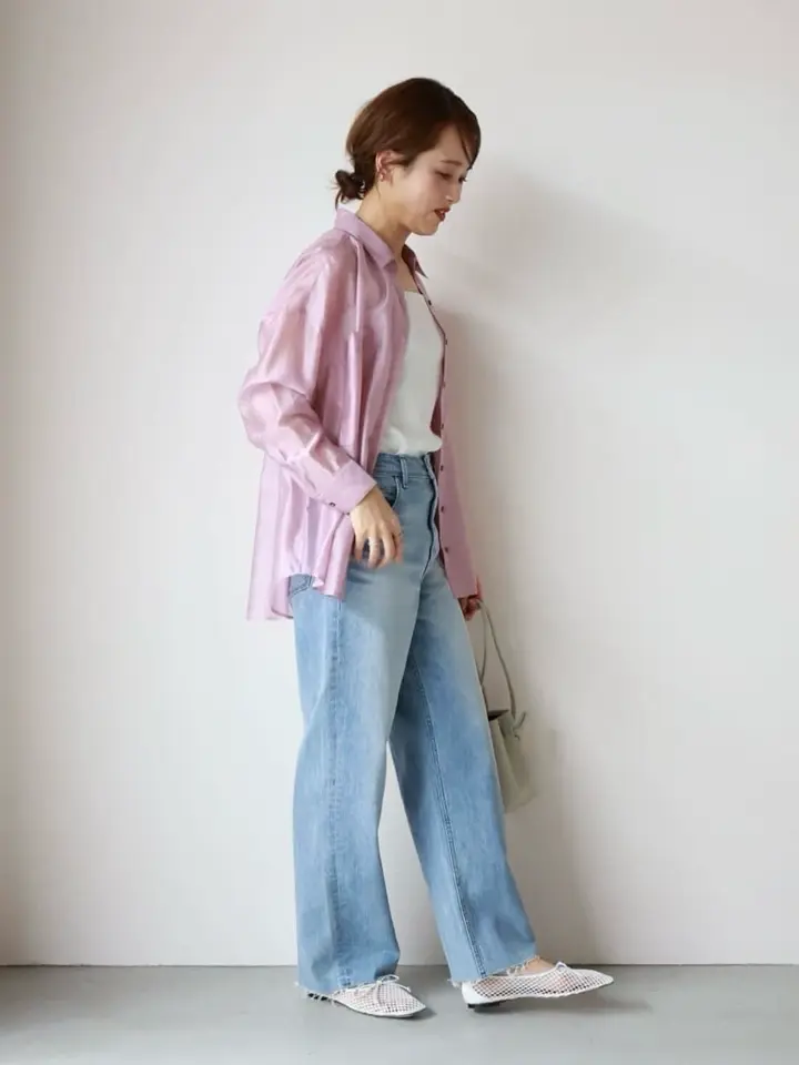 YANUK(ヤヌーク) ワイドストレートLILITH 24インチ YANUK 2025新作 裾上げ無料 ヤヌーク リリス LILITH ワイド