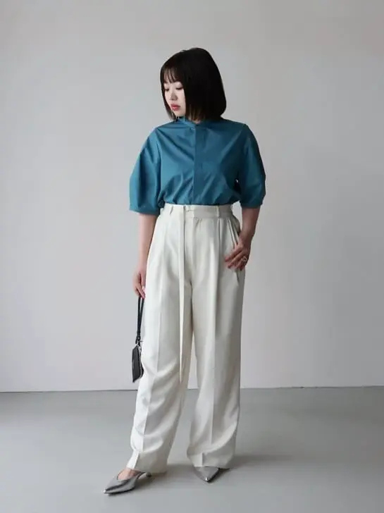 HYKE(ハイク)】 T/C BALLOON SLEEVE BLOUSE｜PARIGOT ONLINE（パリゴ