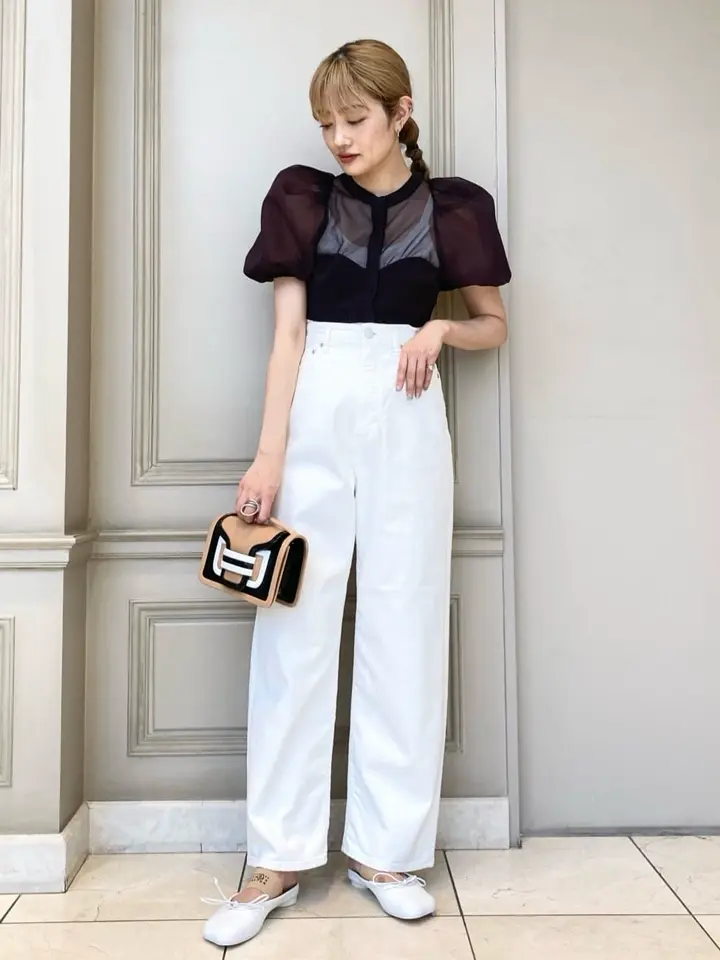 【最終価格美品】YANUK JOAN リアリーライト24 YANUK(ヤヌーク)】 Really Light ルーズストレートJOAN｜PARIGOT