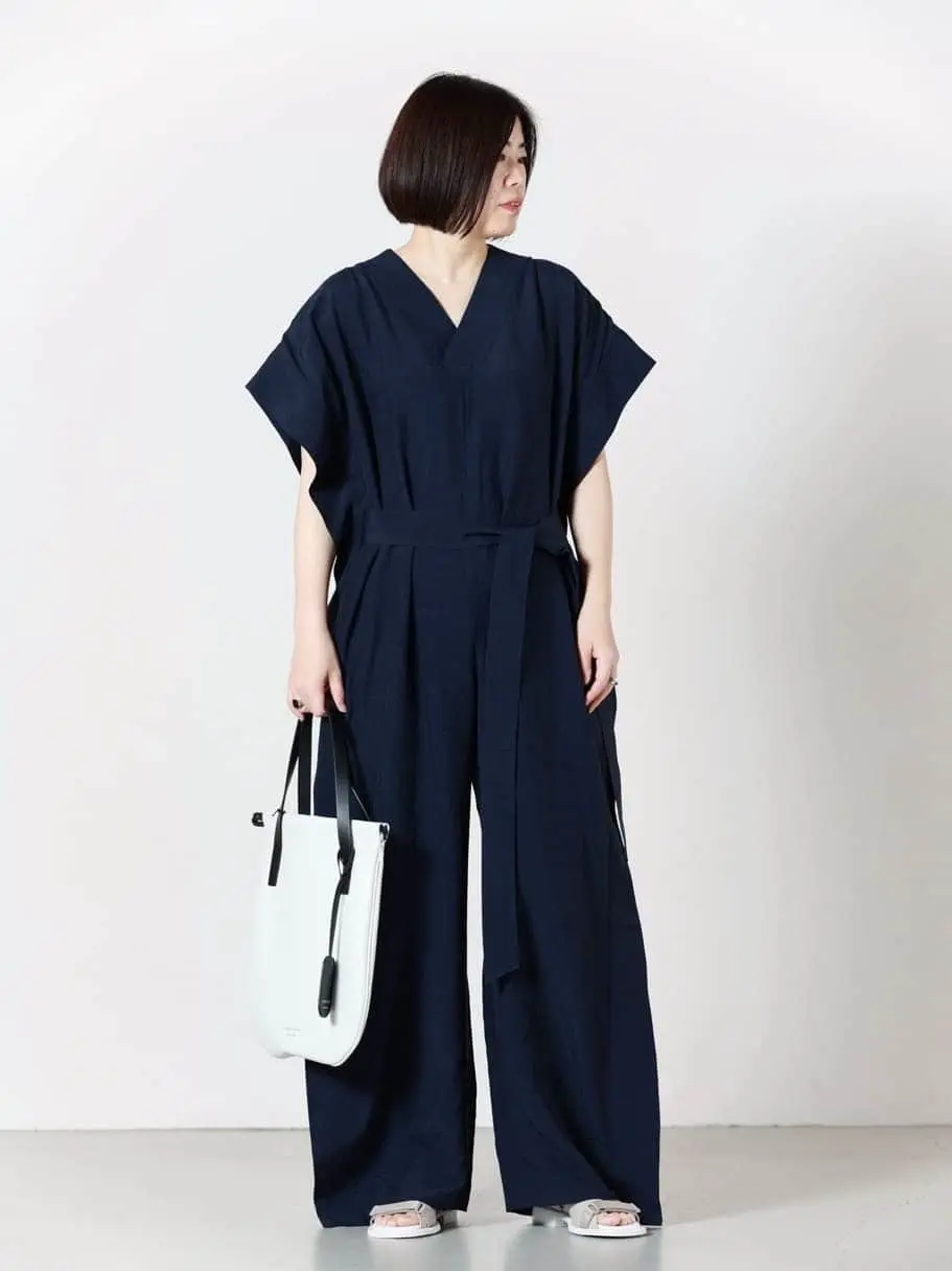 HYKE(ハイク)】 LINEN JUMPSUIT｜PARIGOT ONLINE（パリゴオンライン）