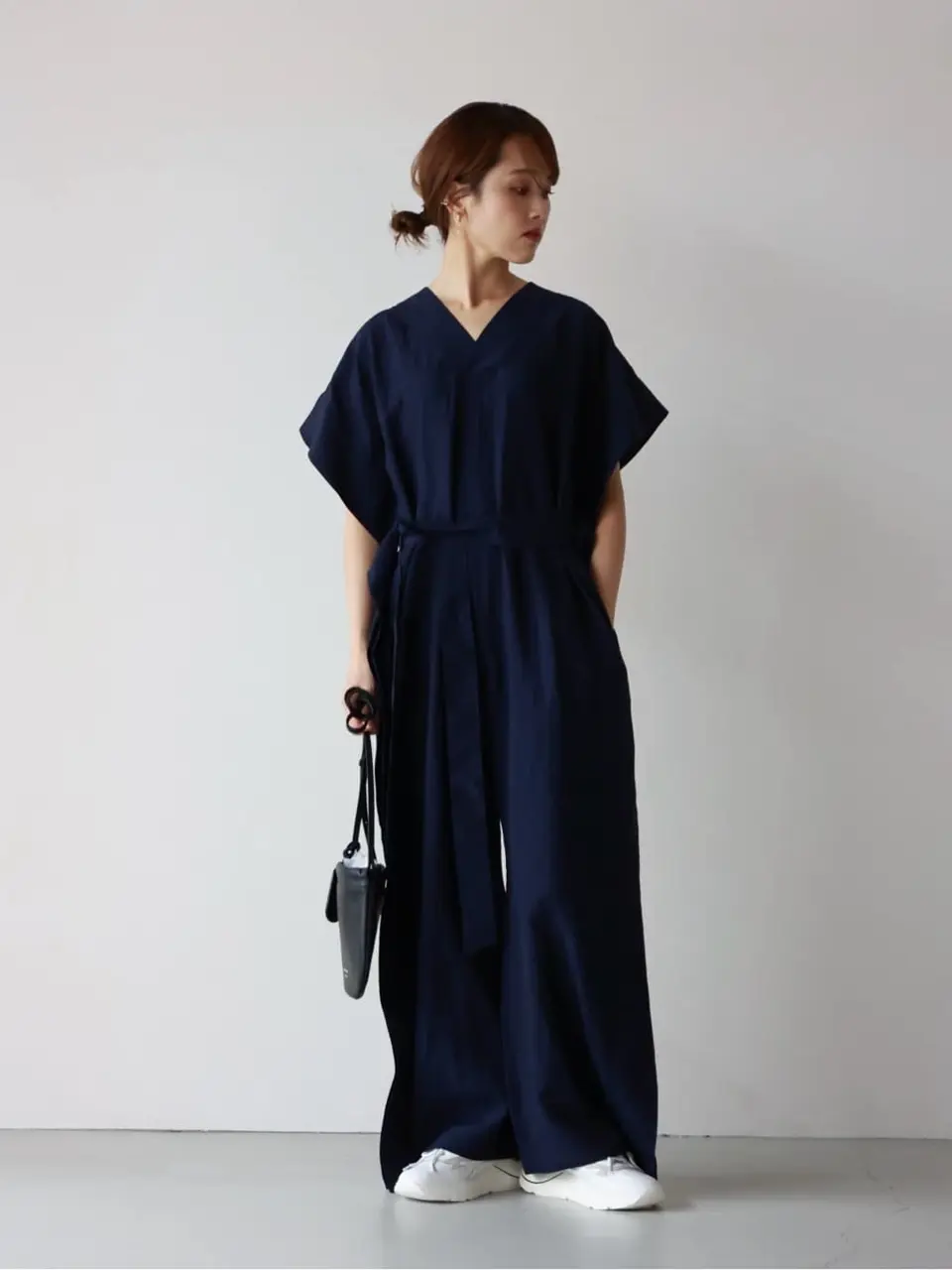 HYKE(ハイク)】 LINEN JUMPSUIT｜PARIGOT ONLINE（パリゴオンライン）