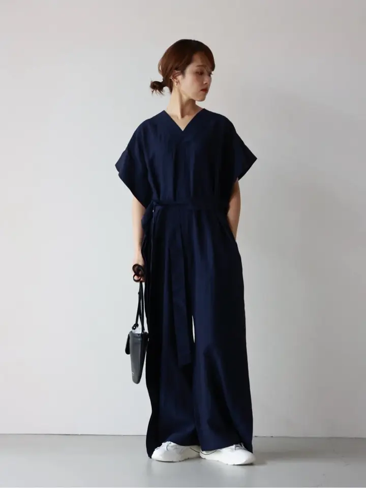 HYKE(ハイク)】 LINEN JUMPSUIT｜PARIGOT ONLINE（パリゴ
