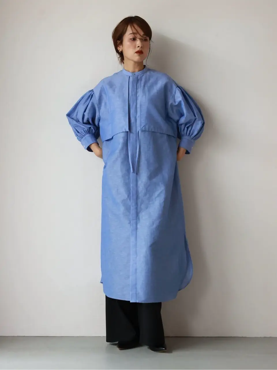 HYKE(ハイク)】 C/L BALLOON SLEEVE DRESS｜PARIGOT ONLINE（パリゴ