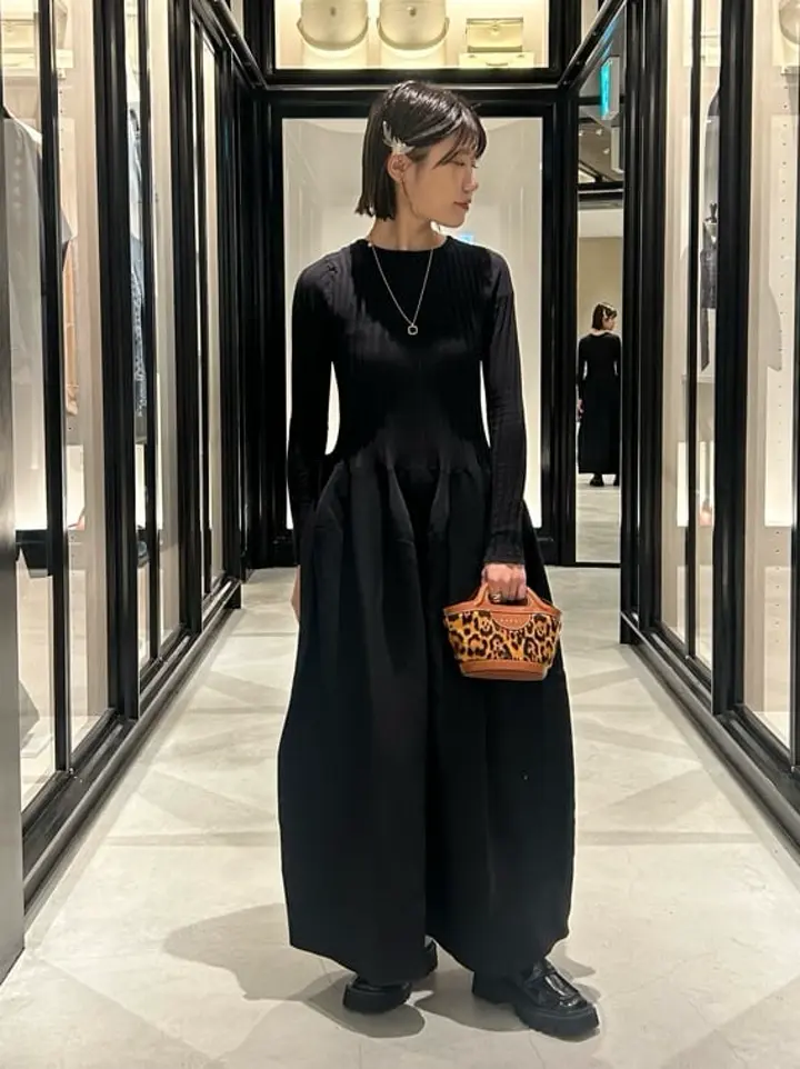 CFCL(シーエフシーエル)】 POTTERY LONG SLEEVE DRESS｜PARIGOT ONLINE