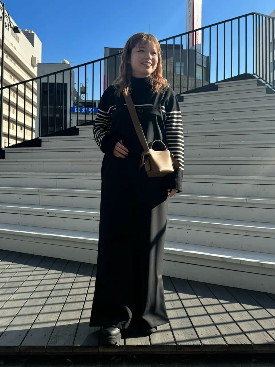 サロペット・オーバーオール・オールインワン ENFOLD TROMPE-L'OEIL ALL-IN-ONE エンフォルド TROMPE-L OEIL ALL-IN-ONE オールインワン サロペット