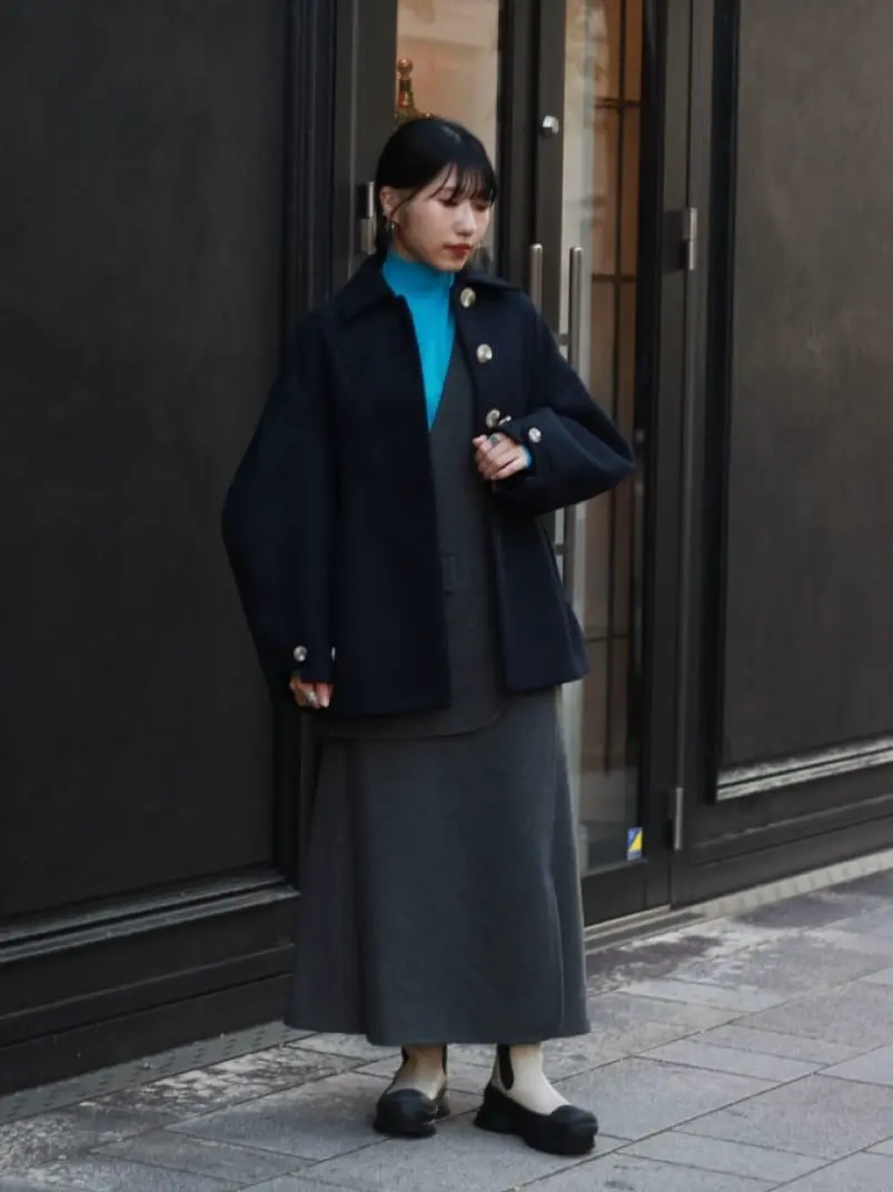 ENFOLD(エンフォルド)】 ONE-SHOULDER POCKET SKIRT｜PARIGOT ONLINE