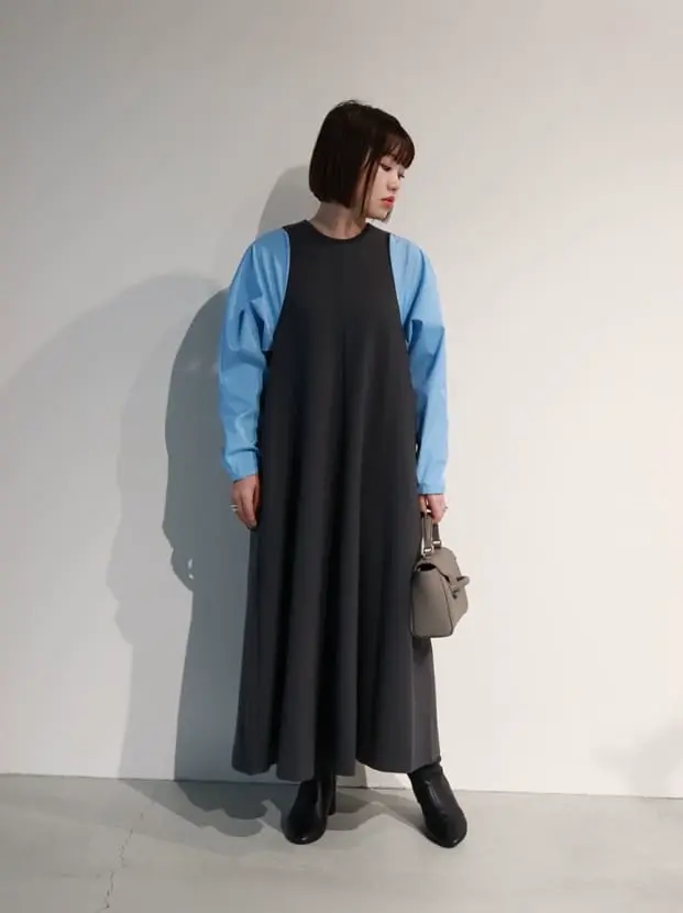 ENFOLD(エンフォルド)】 TANK-TOP LAYERED DRESS｜PARIGOT ONLINE