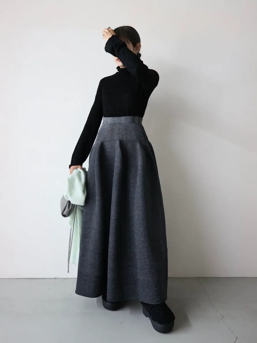 K*y様 シーエフシーエルCFCL❤️POTTERYホリディラメスカート￼メタリ CFCL(シーエフシーエル)】 POTTERY GLITTER SKIRT｜PARIGOT ONLINE