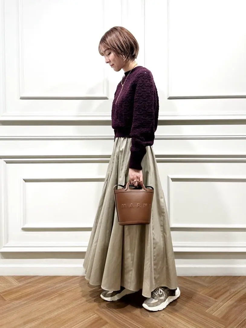 MARNI(マルニ)】 レザー製 TROPICALIAスモールバケットバッグ｜PARIGOT