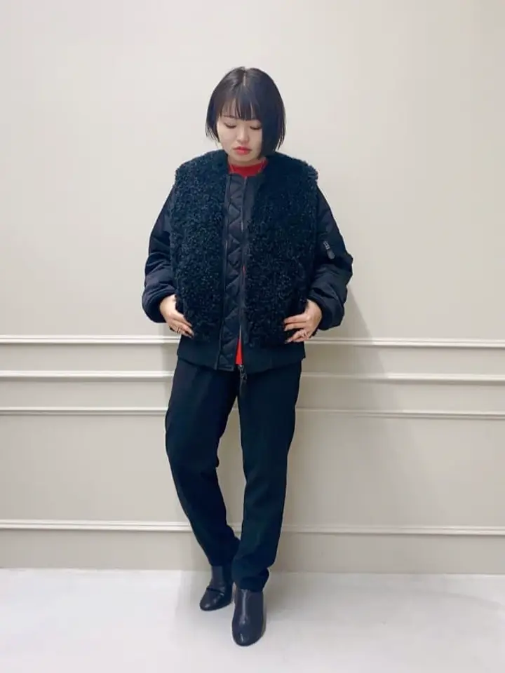 HYKE(ハイク)】FAUX SHEARLING TYPE MA-1｜PARIGOT ONLINE（パリゴ