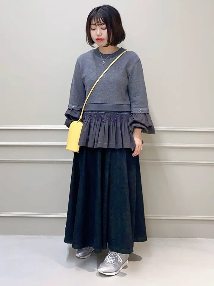 FROM JAPANDRIESVAN NOTEN デニムボリュームスカート FROM