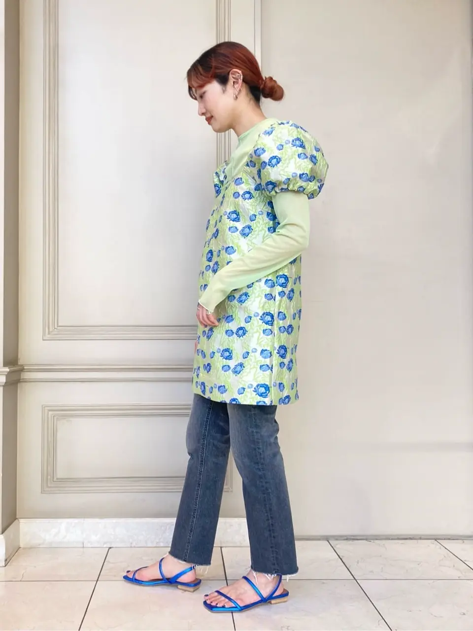 JAPAN DENIM(ジャパンデニム)】 YANUK _ HIGH WAIST CUT-OFF STRAIGHT